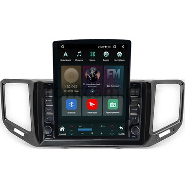 Volkswagen Teramont (2017-2022) (глянцевая) Canbox H-Line 5612-10-054 на Android 10 (4G-SIM, 4/64, DSP, QLed, Tesla)