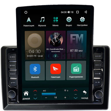 Hummer H2 (2007-2009) Canbox H-Line 5612-10-1107 на Android 10 (4G-SIM, 4/64, DSP, QLed, Tesla)