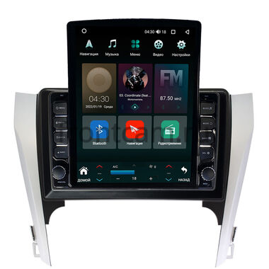 Toyota Camry XV50 (2011-2014) Canbox H-Line 5613-10-169 на Android 10 (4G-SIM, 6/128, DSP, QLed, Tesla) (для авто без камеры)