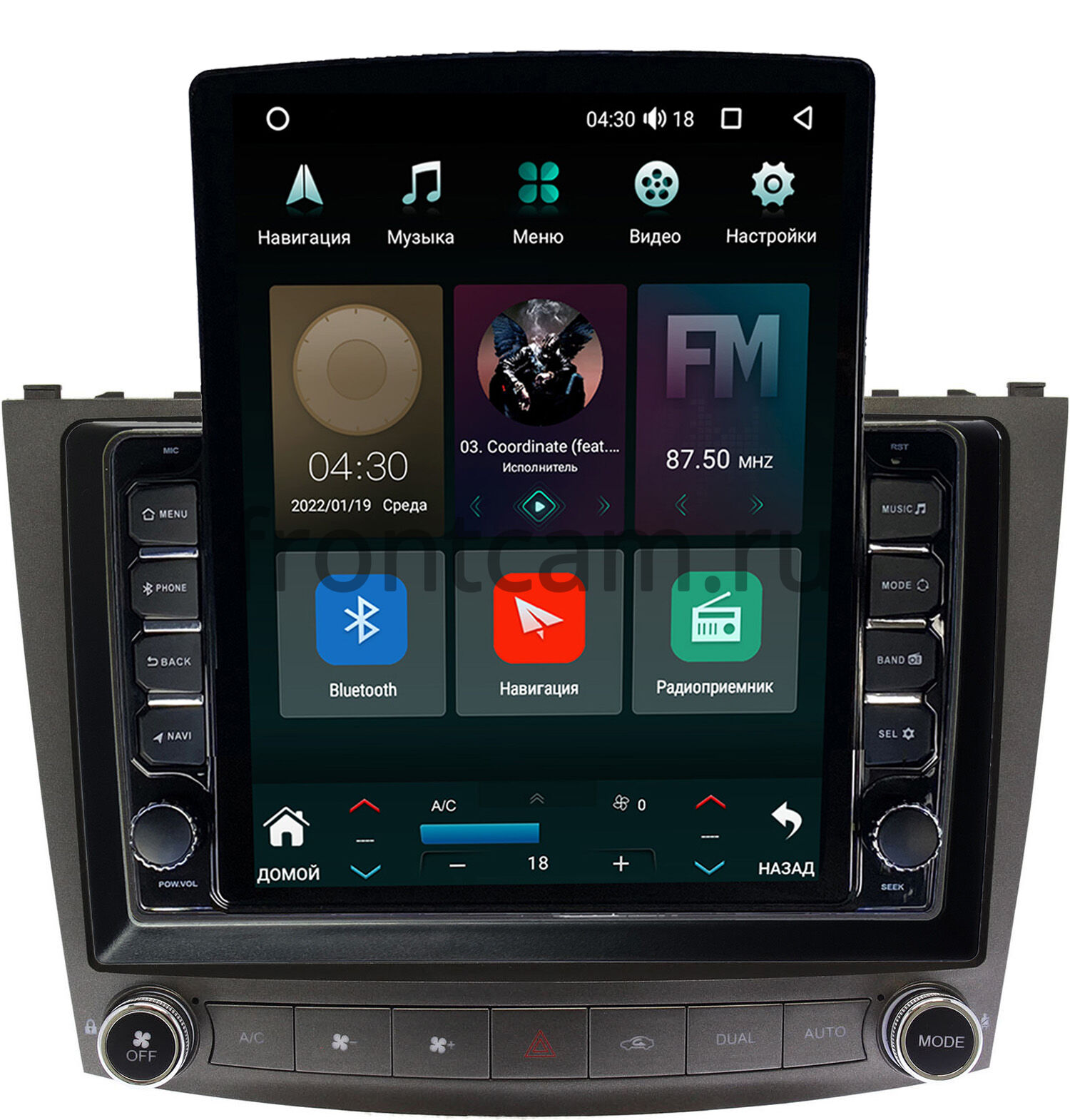 Штатная магнитола Lexus IS 2 (2005-2016) Canbox M-Line 5610-10-250 на  Android 10 (4G-SIM, 2/32, DSP, QLed, Tesla) Купить в городе Москва