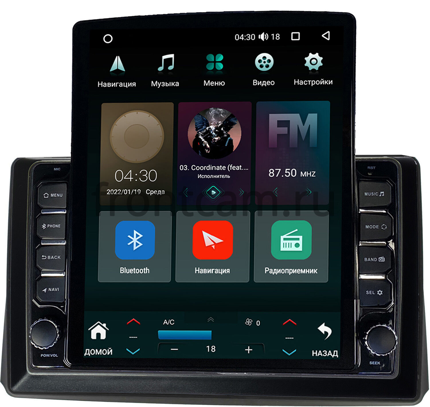 Штатная магнитола UAZ Patriot, Профи (2016-2024) Canbox H-Line  5612-10-UA005T на Android 10 (4G-SIM, 4/64, DSP, QLed, Tesla) Купить в  городе Москва