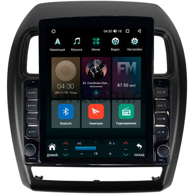 Mitsubishi ASX, Outlander Sport, RVR 3 (2015-2024) Canbox M-Line 5610-9-1162 на Android 10 (4G-SIM, 2/32, DSP, QLed, Tesla)