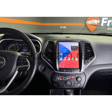 Jeep Cherokee 5 (KL) 2013-2024 Teyes TPRO 2 DS (Tesla style) 9.7 дюймов 4/32 RM-1312-10 на Android 10 (4G-SIM, DSP, QLed)