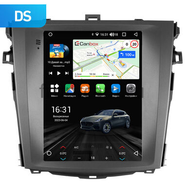 Toyota Corolla 10 (2006-2013) Canbox M-Line (Tesla style) 9.7 дюймов 2/32 5620-1312-12 на Android 10 (4G-SIM, DSP, QLed)