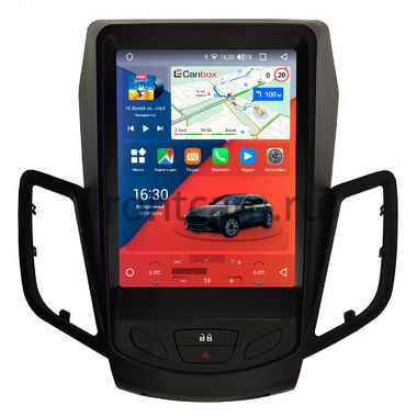 Ford Fiesta (Mk6) (2008-2019) Canbox H-Line (Tesla style) 9.7 дюймов 6/128 5627-1312-124 на Android 10 (4G-SIM, DSP, QLed)