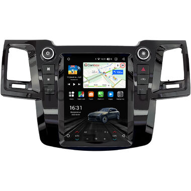Toyota Fortuner, Hilux 7 (2004-2015) (глянцевая) Canbox M-Line (Tesla style) 9.7 дюймов 2/32 5620-1312-125 на Android 10 (4G-SIM, DSP, QLed)