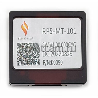 Рамка RM-1312-131 DS (Tesla style) 9.7 дюймов для Mitsubishi Pajero 4 (2006-2024) (c Rockford)