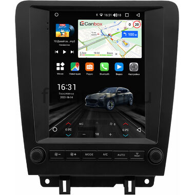 Ford Mustang 5 (2009-2014) Canbox M-Line (Tesla style) 9.7 дюймов 2/32 5620-1312-135 на Android 10 (4G-SIM, DSP, QLed)