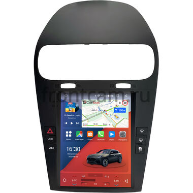 Dodge Journey (2011-2020) Canbox H-Line (Tesla style) 9.7 дюймов 6/128 5627-1312-141 на Android 10 (4G-SIM, DSP, QLed)
