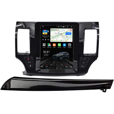 Mitsubishi Lancer 10 2007-2017 (глянцевая) Canbox M-Line (Tesla style) 9.7 дюймов 2/32 5620-1312-184 на Android 10 (4G-SIM, DSP, QLed)