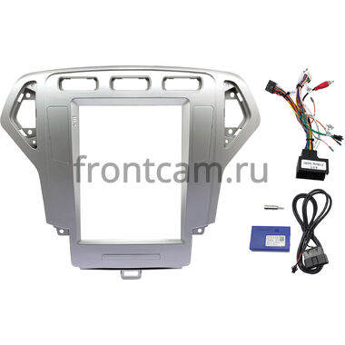 Рамка RM-1312-190 (Tesla style) 9.7 дюймов для Ford Mondeo 4 2006-2010 (серебренная)