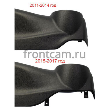 Рамка RM-1312-207 DS (Tesla style) 9.7 дюймов для Jeep Wrangler 3 (JK) 2011-2014