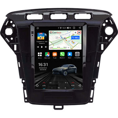 Ford Mondeo 4 2010-2014 Canbox M-Line (Tesla style) 9.7 дюймов 2/32 5620-1312-218 на Android 10 (4G-SIM, DSP, QLed)