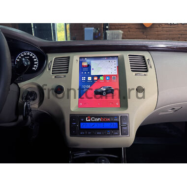 Hyundai Grandeur 4 2005-2011 (желтая) Canbox H-Line (Tesla style) 9.7 дюймов 4/32 5621-1312-227 на Android 10 (4G-SIM, DSP, QLed)