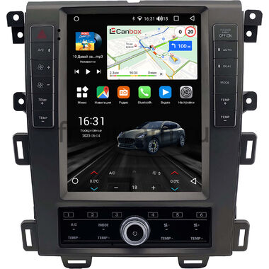 Ford Edge 2013-2015 Canbox (Tesla style) 9.7 дюймов 2/32 GT096-1312-244 на Android 10 (QLed, DSP, CarPlay)