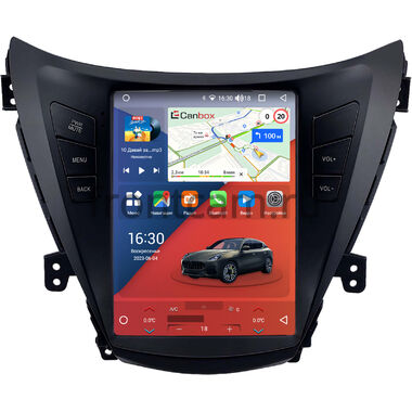 Hyundai Elantra 5 (MD) 2010-2014 Canbox H-Line (Tesla style) 9.7 дюймов 6/128 5627-1312-261 на Android 10 (4G-SIM, DSP, QLed)