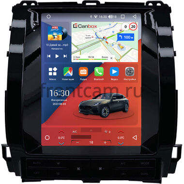 Toyota Land Cruiser Prado 120 2002-2009 Canbox H-Line (Tesla style) 9.7 дюймов 6/128 5627-1312-276 на Android 10 (4G-SIM, DSP, QLed)