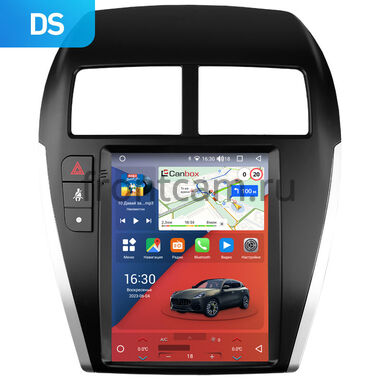 Citroen C4 AirCross (2012-2017) Canbox H-Line (Tesla style) 9.7 дюймов 4/64 5623-1312-29 на Android 10 (4G-SIM, DSP, QLed)