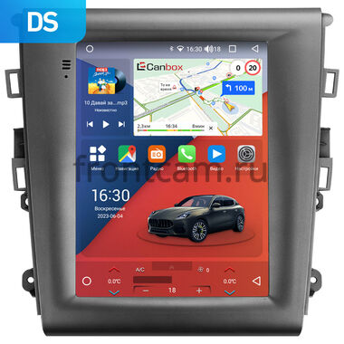 Ford Mondeo 5 (2014-2022), Fusion 2 (North America) (2012-2016) Canbox H-Line (Tesla style) 9.7 дюймов 4/32 5621-1312-38 на Android 10 (4G-SIM, DSP, QLed)