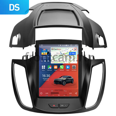 Ford Kuga 2 (2012-2019) Canbox H-Line (Tesla style) 9.7 дюймов 4/32 5621-1312-39 на Android 10 (4G-SIM, DSP, QLed)