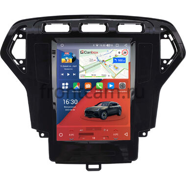 Ford Mondeo 4 2006-2010 Canbox H-Line (Tesla style) 9.7 дюймов 4/32 5621-1312-6 на Android 10 (4G-SIM, DSP, QLed)