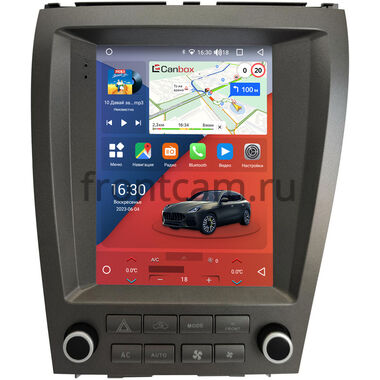 Lexus ES 5 (2006-2012) (для авто с монитором) Canbox H-Line (Tesla style) 9.7 дюймов 4/32 5621-1312-77 на Android 10 (4G-SIM, DSP, QLed)