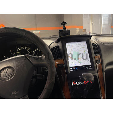 Рамка RM-1312-80 DS (Tesla style) 9.7 дюймов для Lexus RX 300 / Toyota Harrier (XU10) 1997-2003