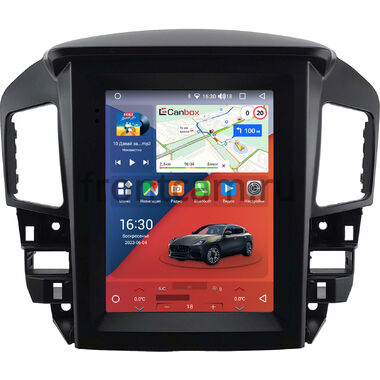 Toyota Harrier (XU10) 1997-2003 Canbox H-Line (Tesla style) 9.7 дюймов 4/64 5623-1312-80 на Android 10 (4G-SIM, DSP, QLed)