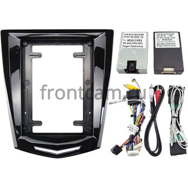 Рамка RM-1312-86 DS (Tesla style) 9.7 дюймов для Cadillac Escalade 4, CTS 3, XT5, SRX 2, ATS, XTS 2012-2019