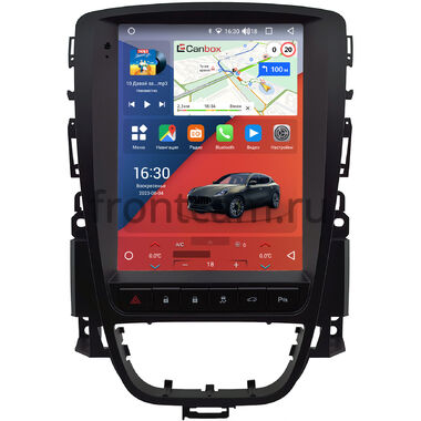 Opel Astra J 2009-2018, Astra GTC J 2011-2015 Canbox H-Line (Tesla style) 9.7 дюймов 6/128 5627-1312-9 на Android 10 (4G-SIM, DSP, QLed)