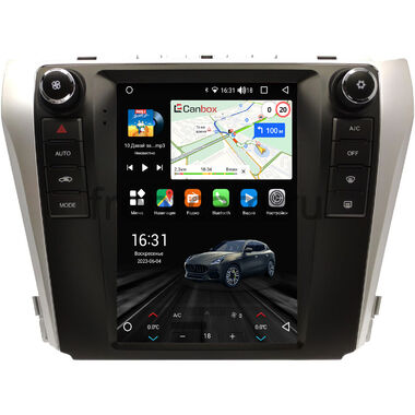 Toyota Camry XV50 2011-2014 (Тип 2) Canbox (Tesla style) 9.7 дюймов 2/32 GT096-A22S18 на Android 10 (QLed, DSP, CarPlay)