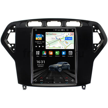 Ford Mondeo 4 2006-2010 Canbox (Tesla style) 9.7 дюймов 2/32 GT096-FR140A на Android 10 (QLed, DSP, CarPlay)