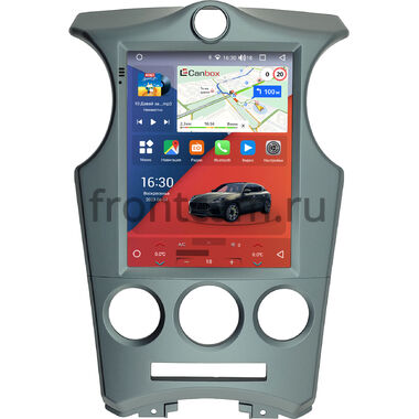 Kia Carens 2 (UN) (2006-2012) (авто с кондиционером) Canbox H-Line (Tesla style) 9.7 дюймов 4/32 5621-1312-197 на Android 10 (4G-SIM, DSP, QLed)