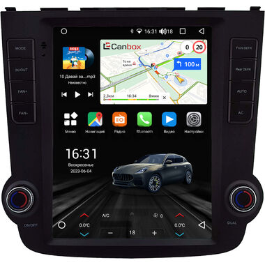 Honda CR-V 3 2006-2012 Canbox (Tesla style) 9.7 дюймов 2/32 GT096-1312-286 на Android 10 (QLed, DSP, CarPlay)