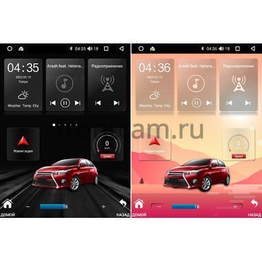 2 DIN Canbox M-Line 5610 (Tesla style) 9.7 дюймов 2/32 на Android 10 (4G-SIM, DSP, QLed)