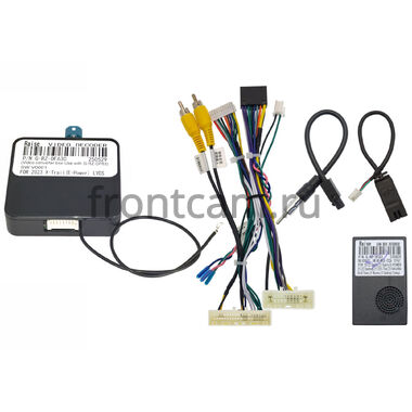Комплект проводов Canbox 612 для Nissan X-Trail T33 2021-2025 (can RZC G-RZ-DF63 + G-RZ-DF63C LVDS 360)
