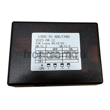 Canbox A93 адаптер с LVDS для подключения штатного изображения магнитолы Toyota, Lexus 2016+ к новой магнитоле (can LZ)