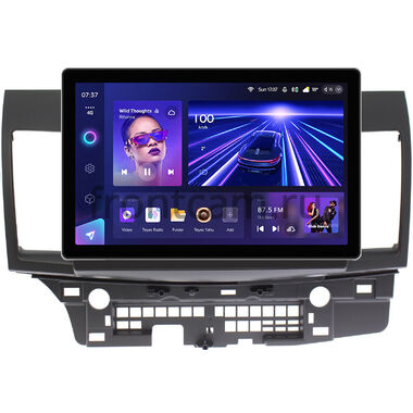 Mitsubishi Lancer 10 2007-2017 (для авто с Rockford) Teyes CC3 2K 4/32-1047 11.5 дюймов на Android 10 (4G-SIM, DSP, QLed)