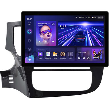 Mitsubishi Outlander 3 2012-2024 (глянцевая) Teyes CC3 2K 4/64-9-0145 11.5 дюймов на Android 10 (4G-SIM, DSP, QLed)