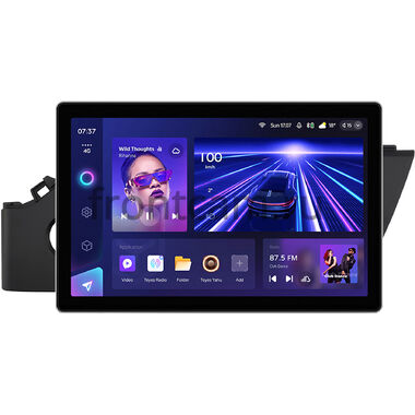 Solaris KRX, KRS 2024-2026 (матовая гладкая) Teyes CC3 2K 4/64-9-1050 13 дюймов на Android 10 (4G-SIM, DSP, QLed)