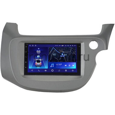 Honda Fit II 2007-2014 (правый руль) серебро Teyes CC2 PLUS 4/32 7 дюймов RP-11-671-274 на Android 10 (4G-SIM, DSP)