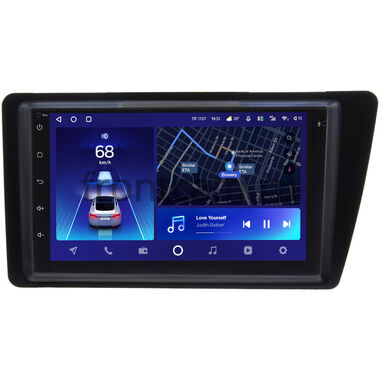 Honda Civic 7 2000-2006 (левый руль) Teyes CC2 PLUS 4/64 7 дюймов RP-HNCV03L-101 на Android 10 (4G-SIM, DSP)