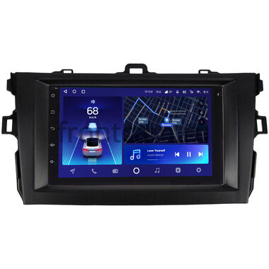 Toyota Corolla 10 2006-2013 (черная) Teyes CC2 PLUS 4/64 7 дюймов RP-TYCV14XB-47 на Android 10 (4G-SIM, DSP)