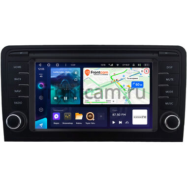 Audi A3 (8P) 2003-2013 (красная подсветка клавиш) Teyes CC3 4/32 7 дюймов RP-0945-523 на Android 10 (4G-SIM, DSP, QLed)