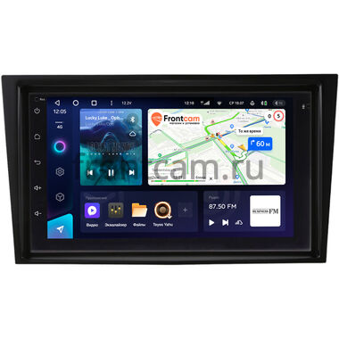 Opel Zafira B 2005-2014 (черная, с ребром) Teyes CC3 4/64 7 дюймов RP-11-028-213 на Android 10 (4G-SIM, DSP)