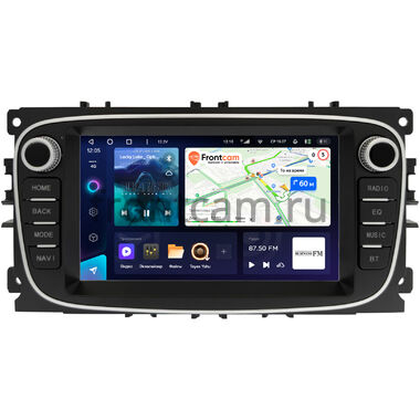 Ford Focus 2, C-MAX, Mondeo 4, S-MAX, Galaxy 2, Tourneo Connect 2006-2015 (черный) Teyes CC3 4/64 7 дюймов RP-2052-487 на Android 10 (4G-SIM, DSP)