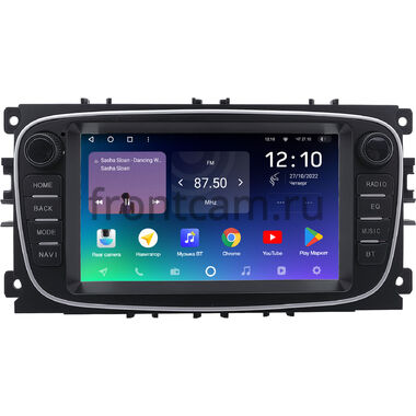 Ford Focus 2, C-MAX, Mondeo 4, S-MAX, Galaxy 2, Tourneo Connect (2006-2015) (черный) Teyes SPRO PLUS 4/32 7 дюймов RP-2054-492 на Android 10 (4G-SIM, DSP)