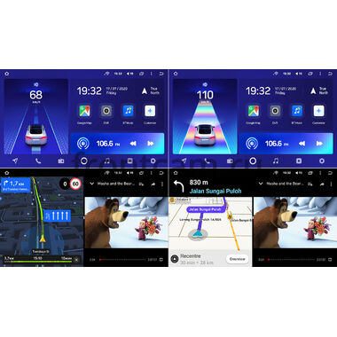 Lada Granta FL I 2018-2022 Teyes CC2L PLUS 9 дюймов 1/16 RM-9090 на на Android 8.1 (DSP, IPS, AHD)