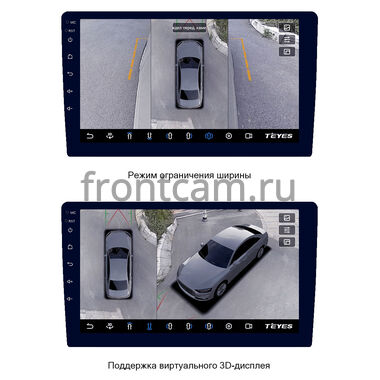 Toyota Corolla (E160, E170) 2015-2024 Teyes CC3 2K 360 6/128 9.5 дюймов RM-9-TO540N на Android 10 (4G-SIM, DSP, QLed)