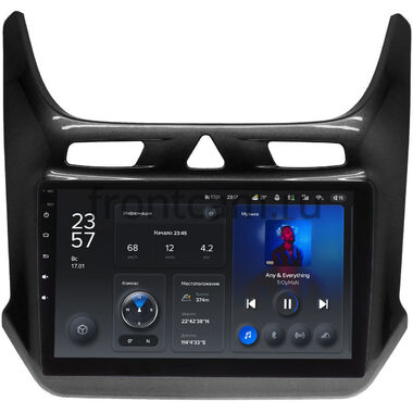 Chevrolet Cobalt 2 (2011-2022) (черный глянец) Teyes X1 WIFI 9 дюймов 2/32 RM-9-408 на Android 8.1 (DSP, IPS, AHD)